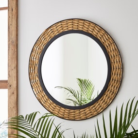 Artisan Round Indoor Outdoor Wall Mirror