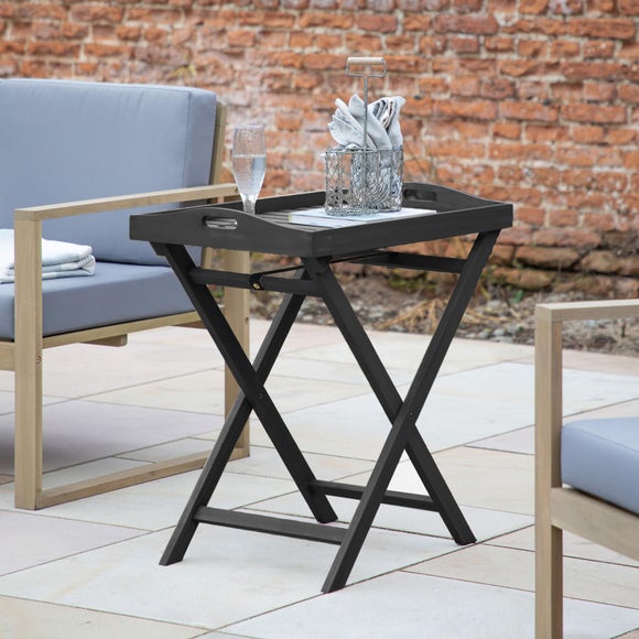 folding garden table dunelm