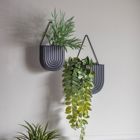 View Fermo Set Of 2 Wall Planters View Fermo Set Of 2 Wall Planters