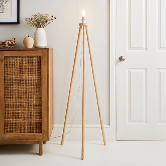 Tripod floor hot sale lamp dunelm