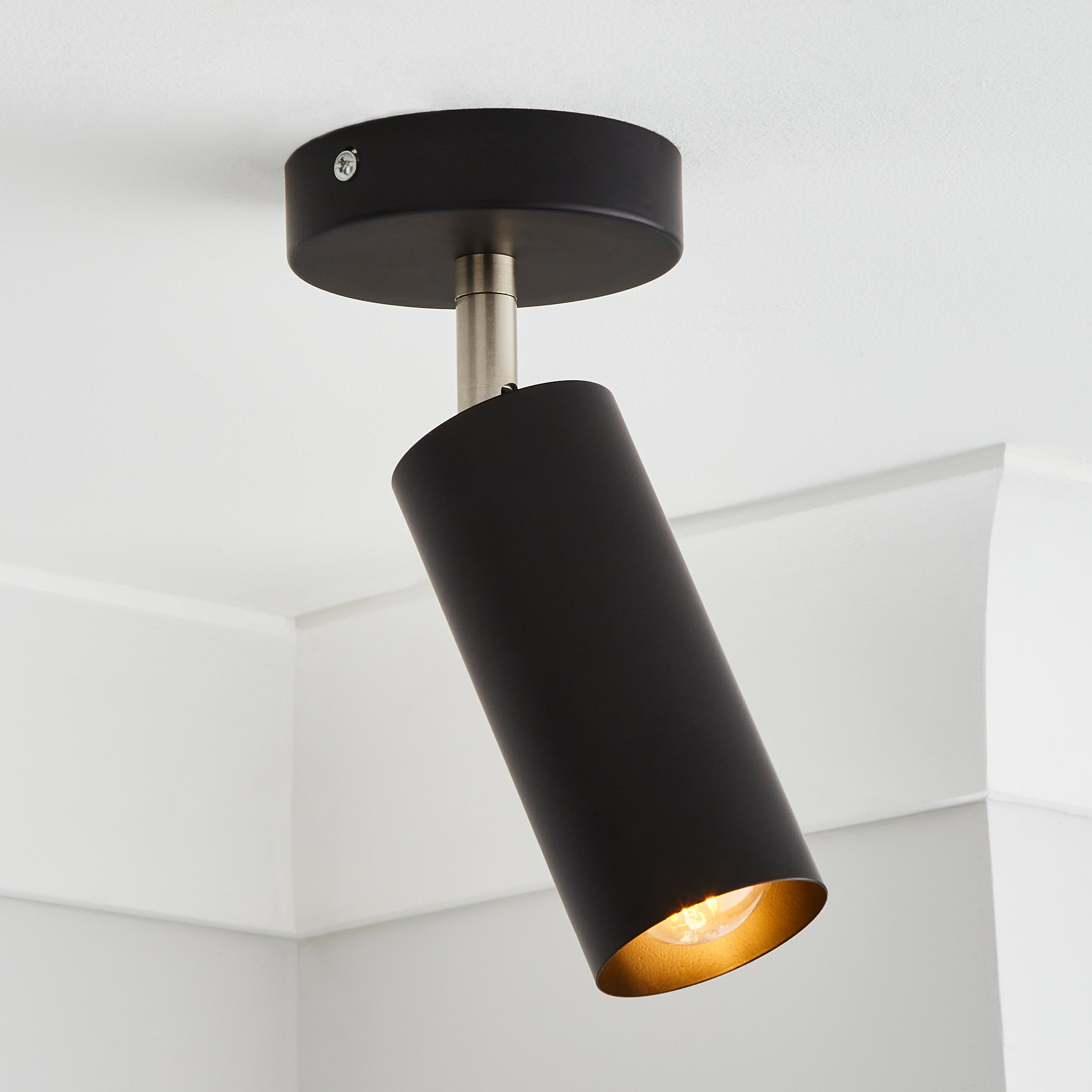 Leila Ceiling And Wall Light Black