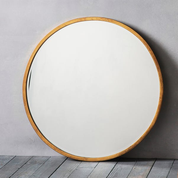 Henty Round Wall Mirror, 80cm image 1 of 3