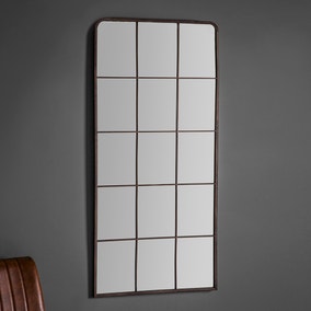 Rochester Window Rectangle Full Length Wall Mirror