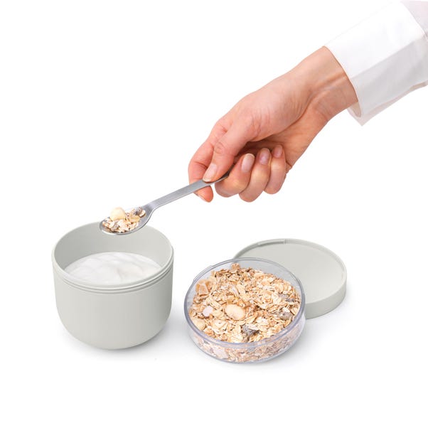 Make & Take Light Grey Breakfast Bowl 0.5L Light Grey