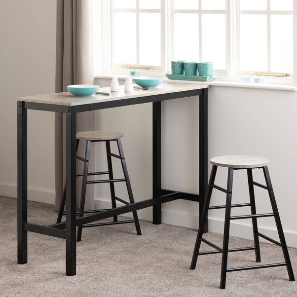 Athens Rectangular Bar Table with 2 Stools image 1 of 8