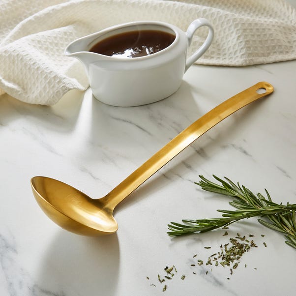 Gold Stainless Steel Ladle image 1 of 3