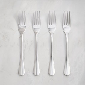 Hampton Set of 4 Silver Forks