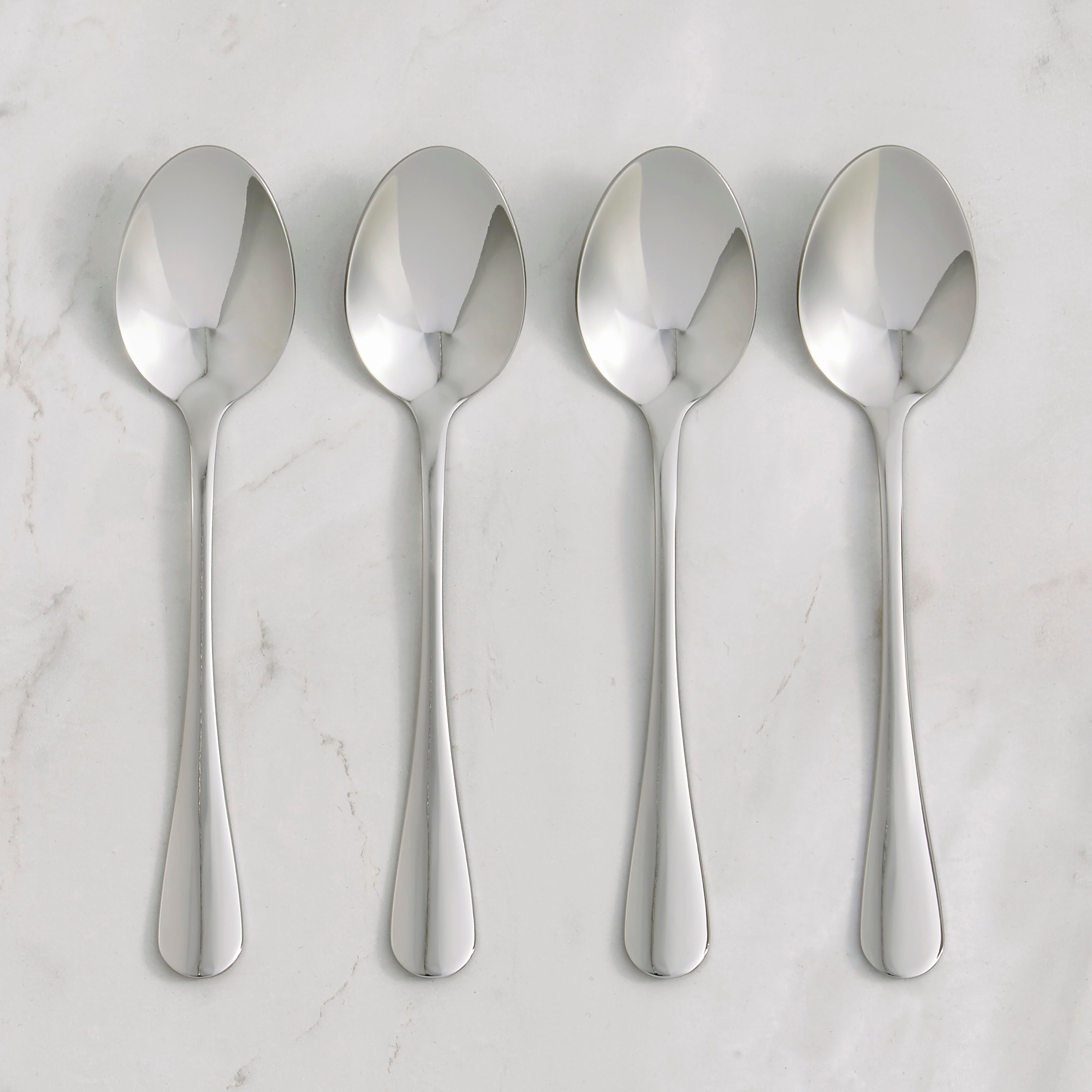 Hampton Set of 4 Silver Tablespoons