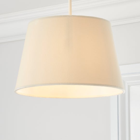 Dunelm linen outlet lampshade