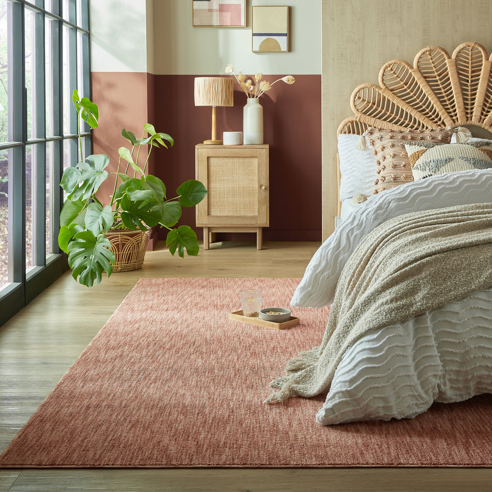 Fuse Recycled Rug Pink