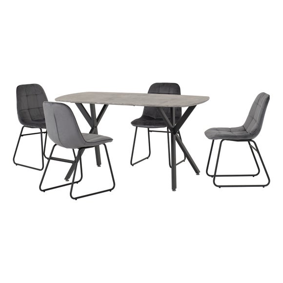 dunelm kitchen table chairs