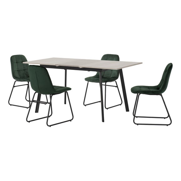 dunelm concrete table