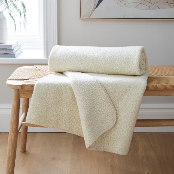 Dunelm best sale soft blanket