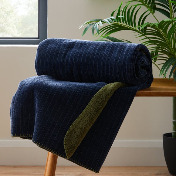 Dunelm soft fleece throw new arrivals