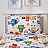 Robots Blue Duvet Cover and Pillowcase Set  undefined