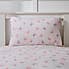 Butterflies Pink and White Duvet Cover and Pillowcase Set  undefined