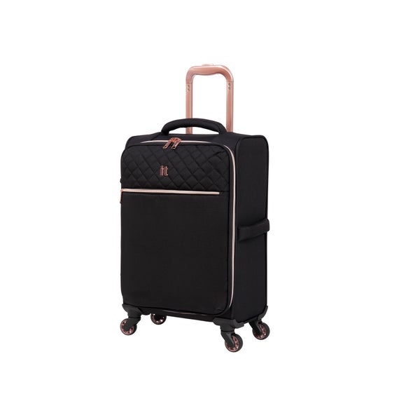 It luggage navy store and rose gold