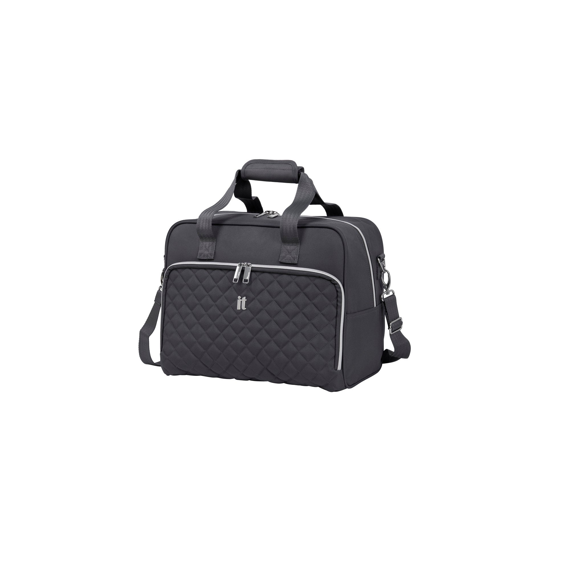 IT Luggage Magnet & Nickel Divinity Quilted Holdall