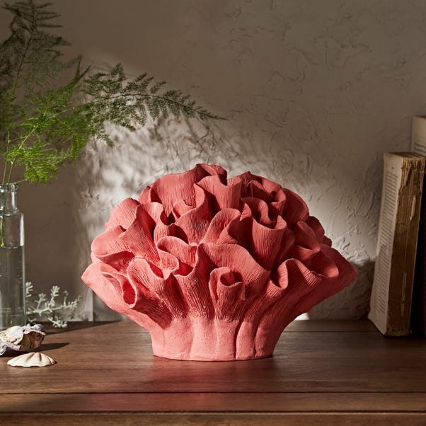 Weighted Coral Reef Ornament Pink