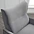 Clara Velvet Accent Chair Grey
