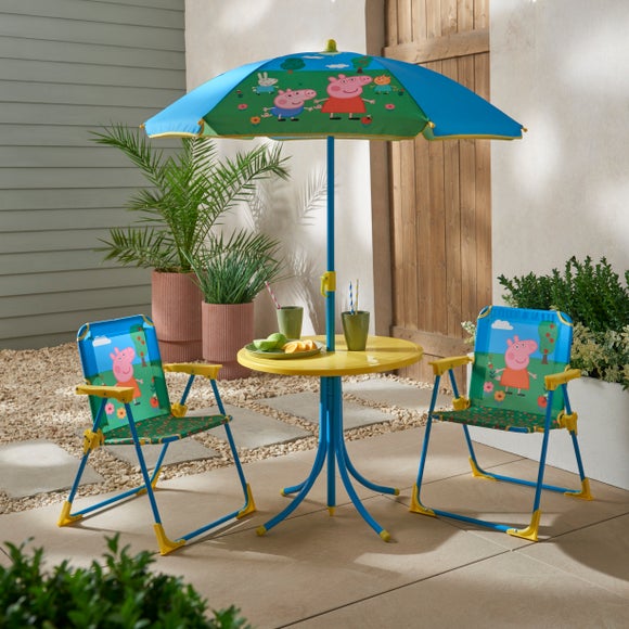 Peppa pig patio set new arrivals