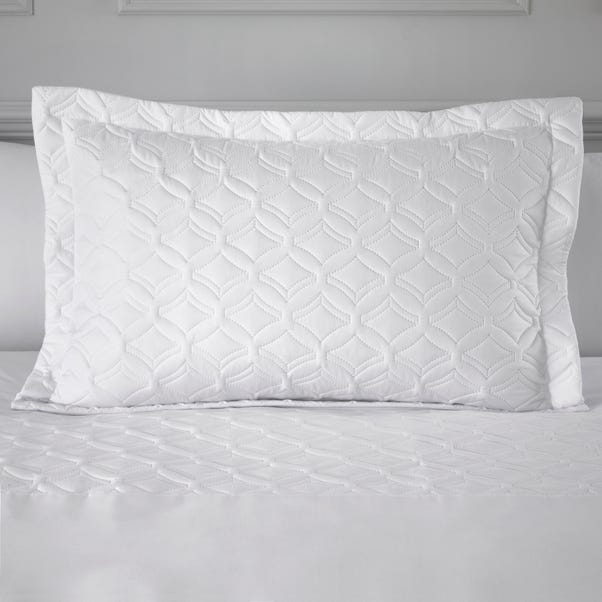Skyler White Oxford Pillowcase image 1 of 2