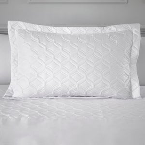 Skyler White Oxford Pillowcase