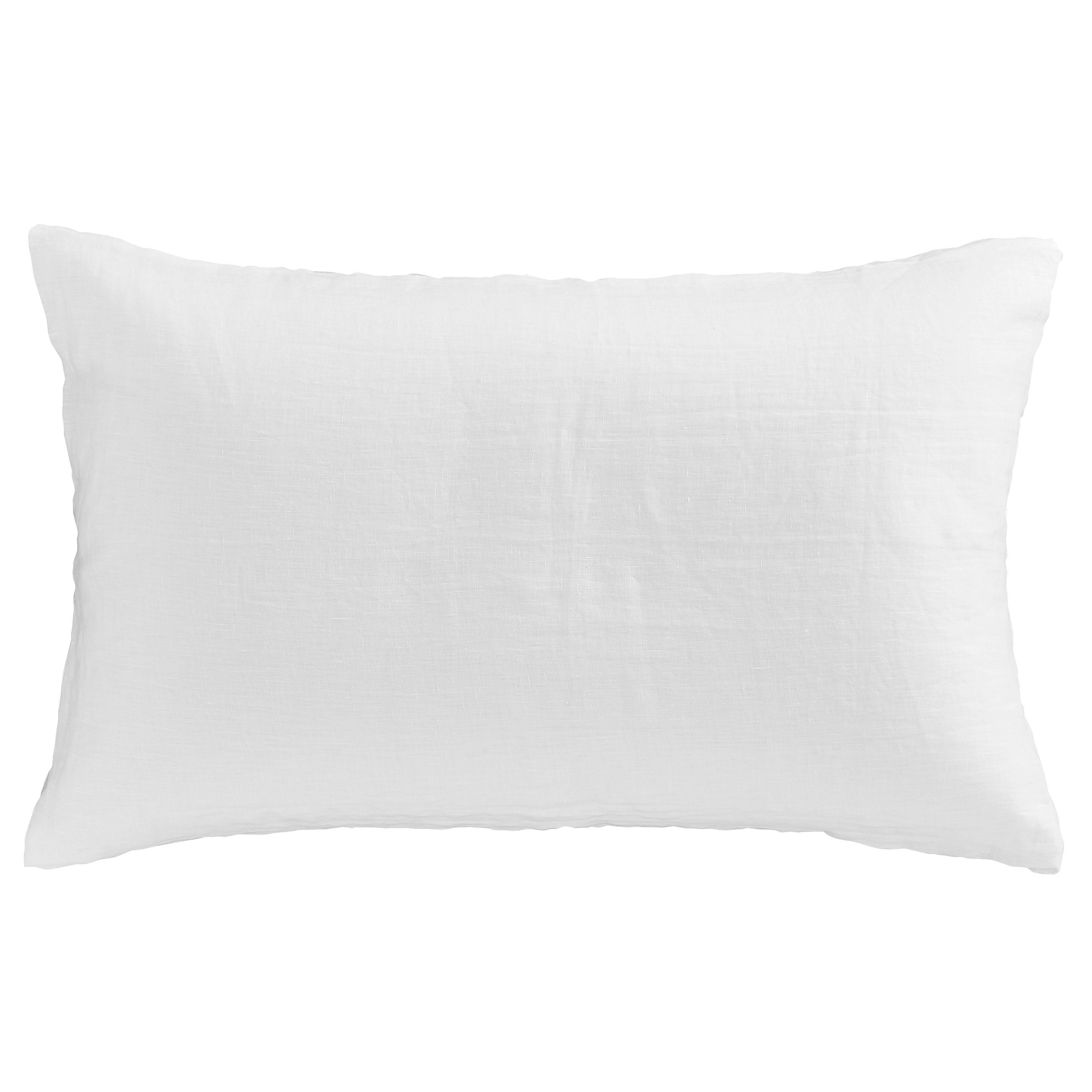 Rowan Linen White Oxford Pillowcase | Dunelm