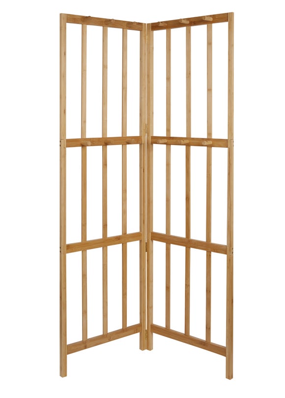 Bamboo Corner Coat Stand Dunelm