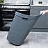 60L Laundry Basket with Wheels Charcoal