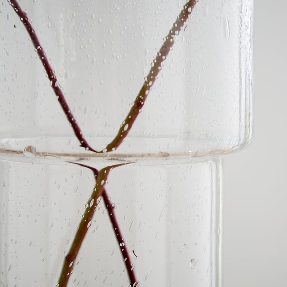 Tall Speckled Vase Dunelm