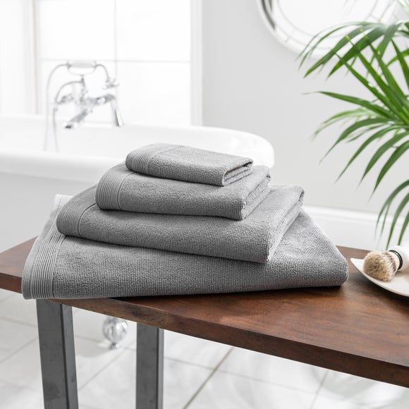 Gray bathroom shop towels