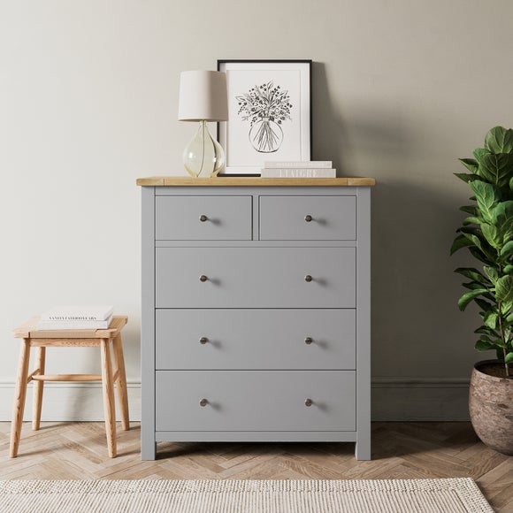 Olney 5 Drawer Chest | Dunelm