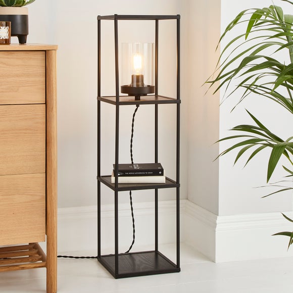 Floor lamp with shelves shop dunelm