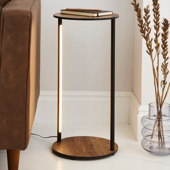 End tables with store lights