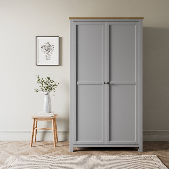 Dunelm shop grey wardrobes