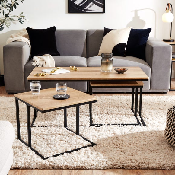 dunelm coffee table nest