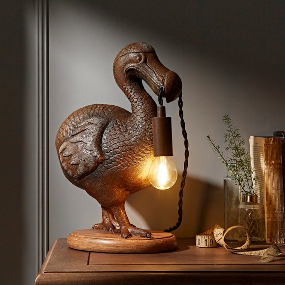 Dunelm deals parrot lamp