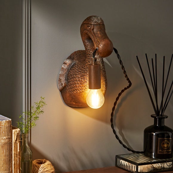 Natural store wall lights