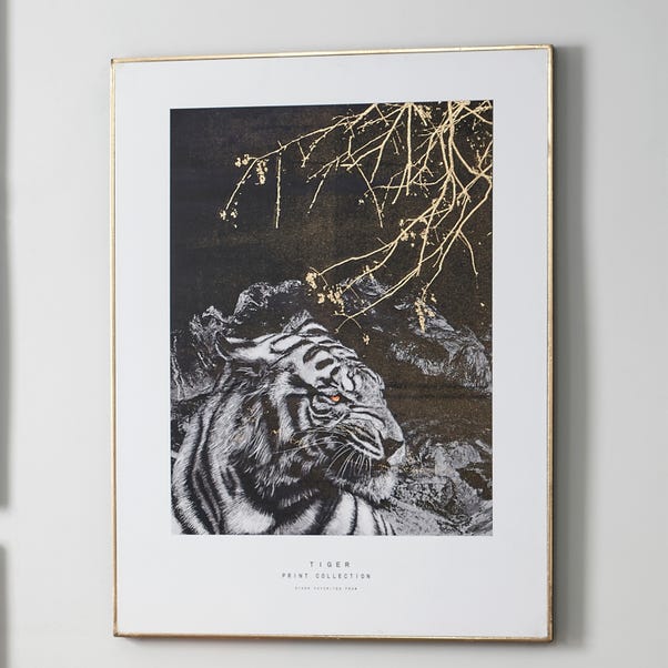 Mono Tiger Canvas Print image 1 of 4