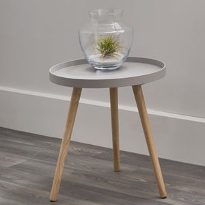 Pacific Halston Large Side Table- Natural Pine Wood