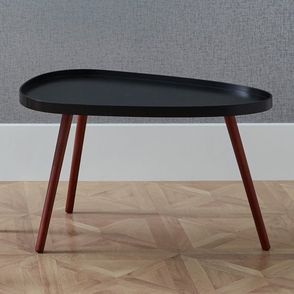 Pacific Clarice Brown Pine Wood Coffee Table