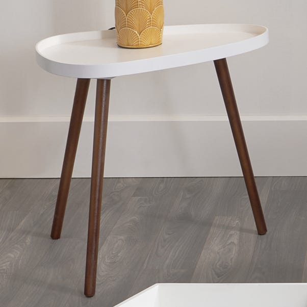 Pacific Clarice Pine Wood Side Table image 1 of 5