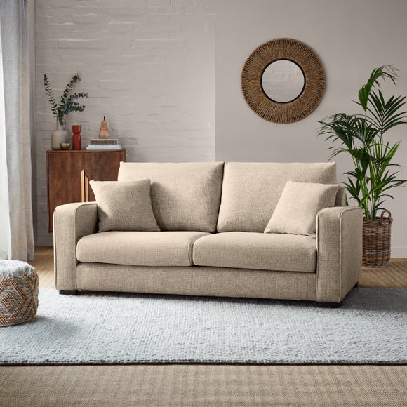 Carson Chunky Multi Weave 3 Seater Sofa | Dunelm