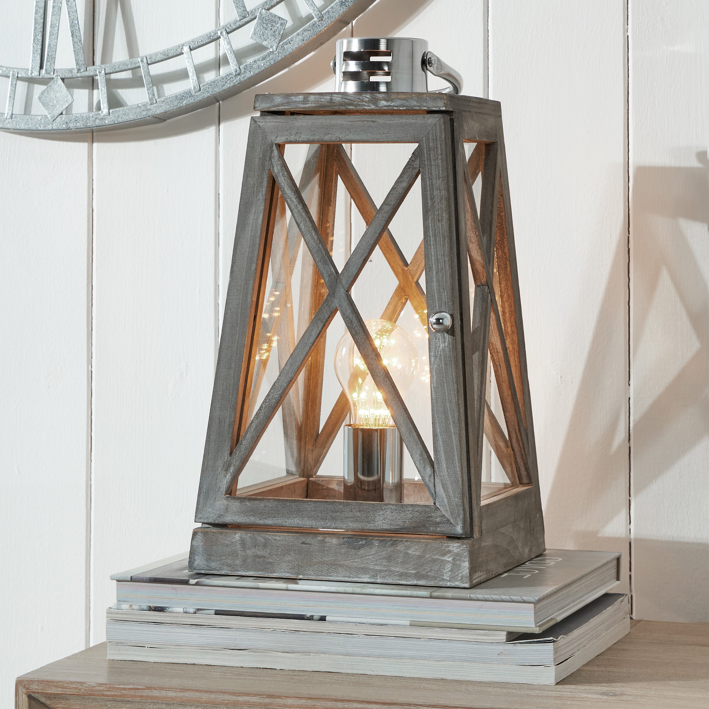 Devon Table Lamp Grey