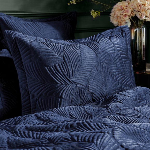 Fashion navy oxford pillowcases