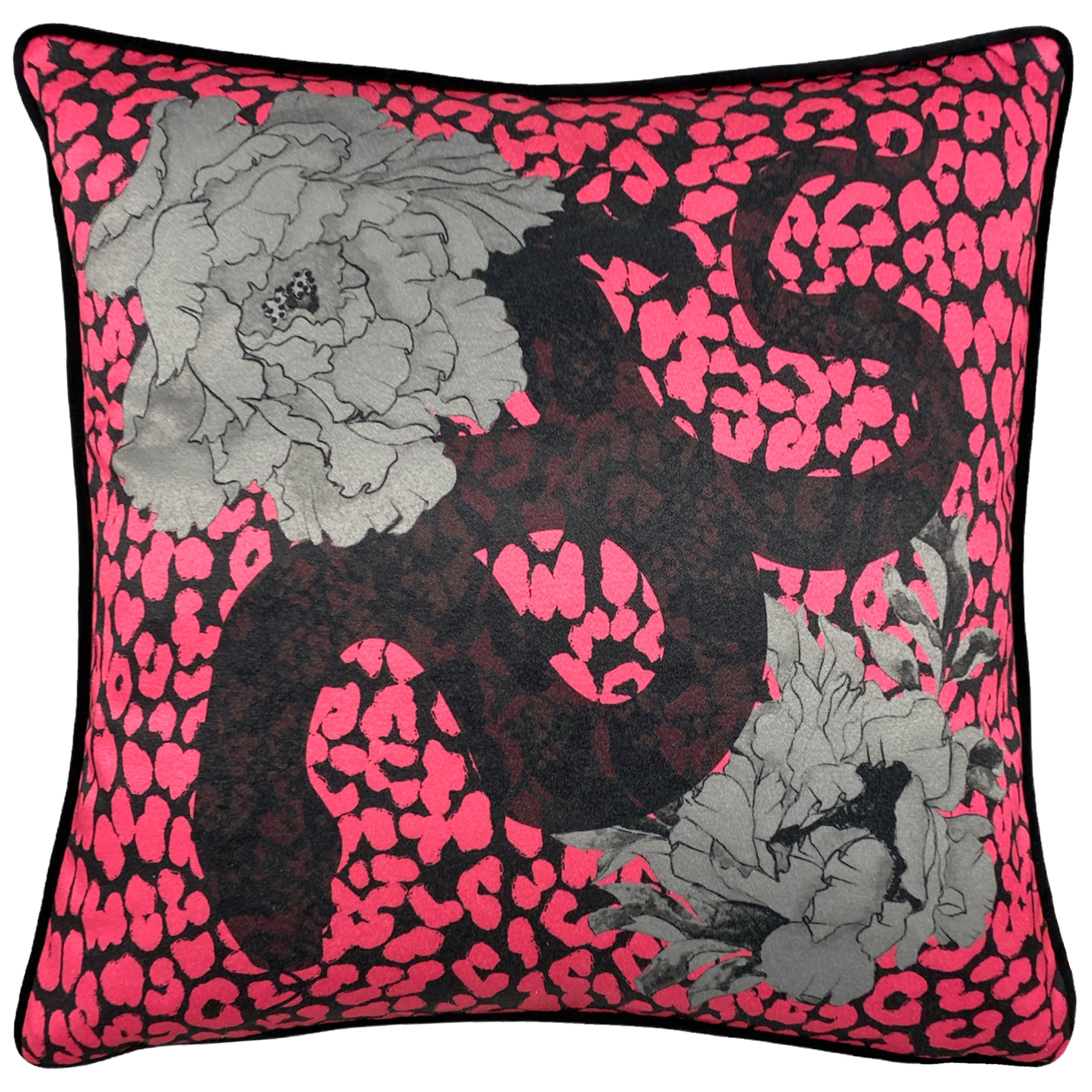 Furn Serpentine Cushion Pink