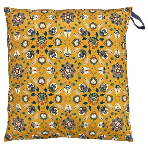 Furn Folk Floral Outdoor Floor Cushion