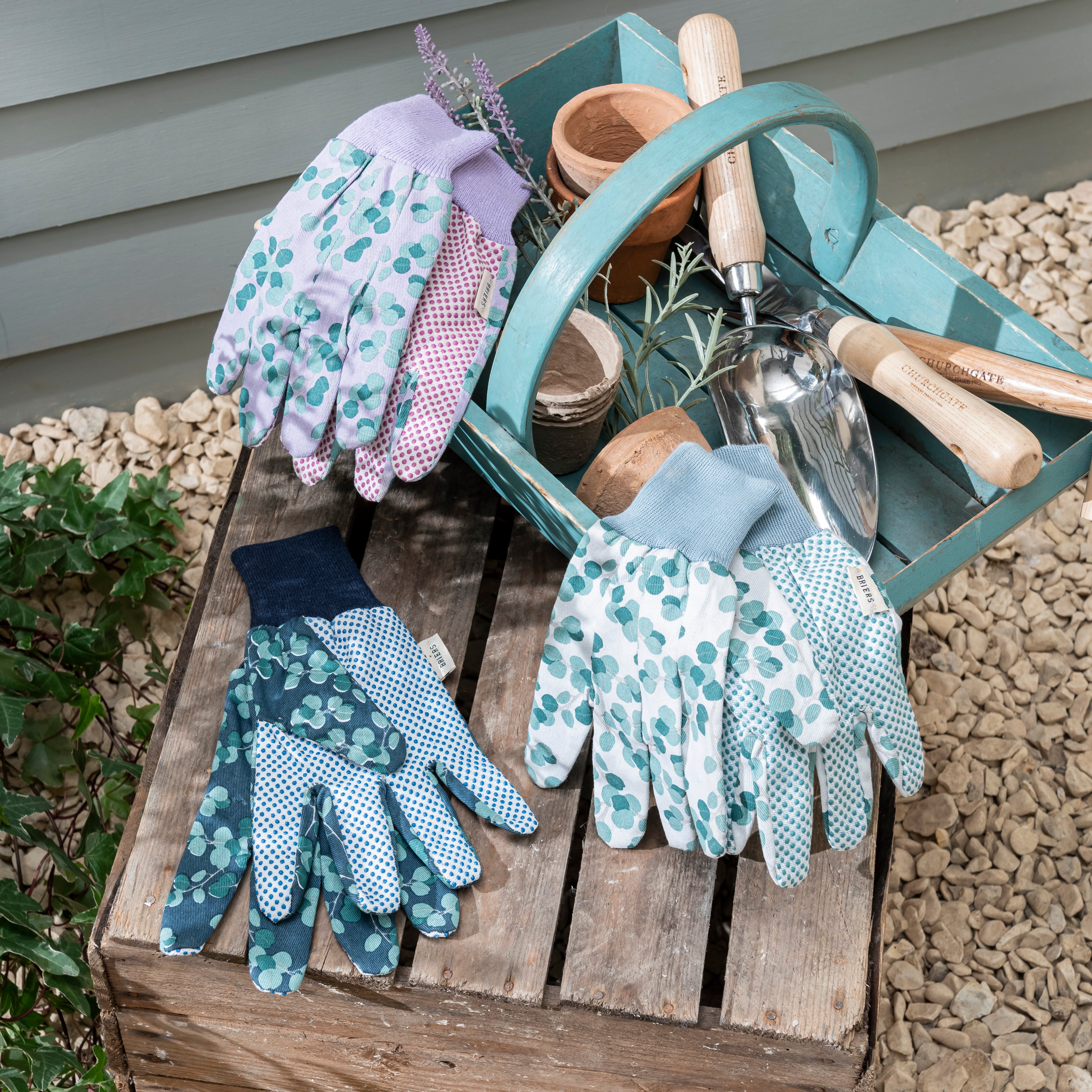Eucalyptus Pack of 3 Gardening Gloves
