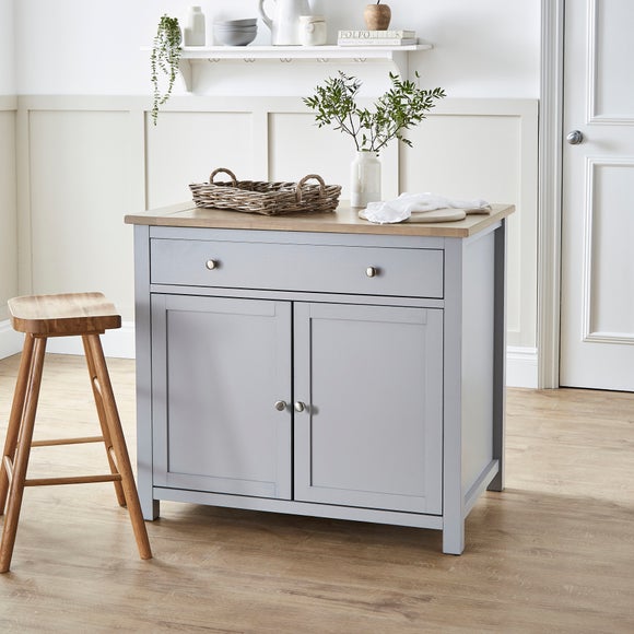 Dunelm 2024 grey sideboard